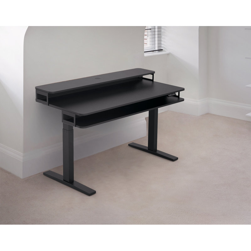 Symple Stuff Hartsell Height Adjustable Desk Wayfair